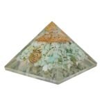 Amazonite Stone Organ Pyramid for Reiki Healing